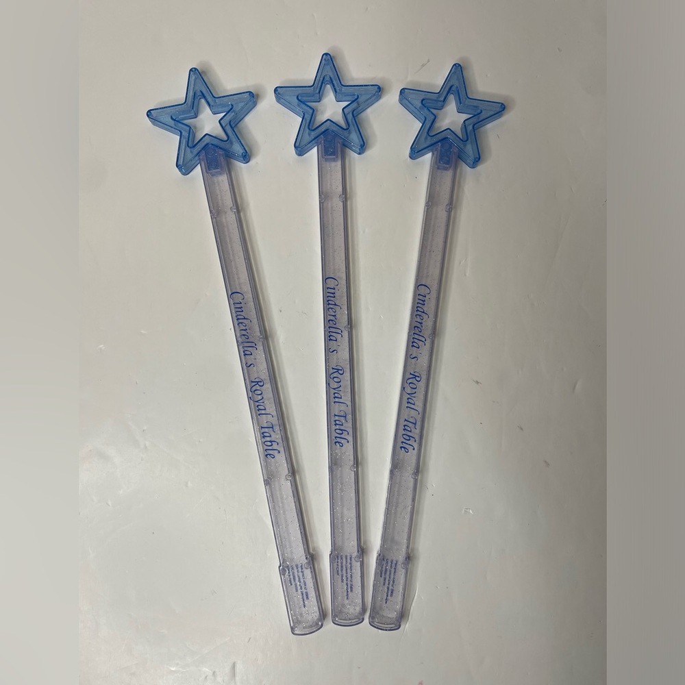 Cinderella’s Royal table magic wands
